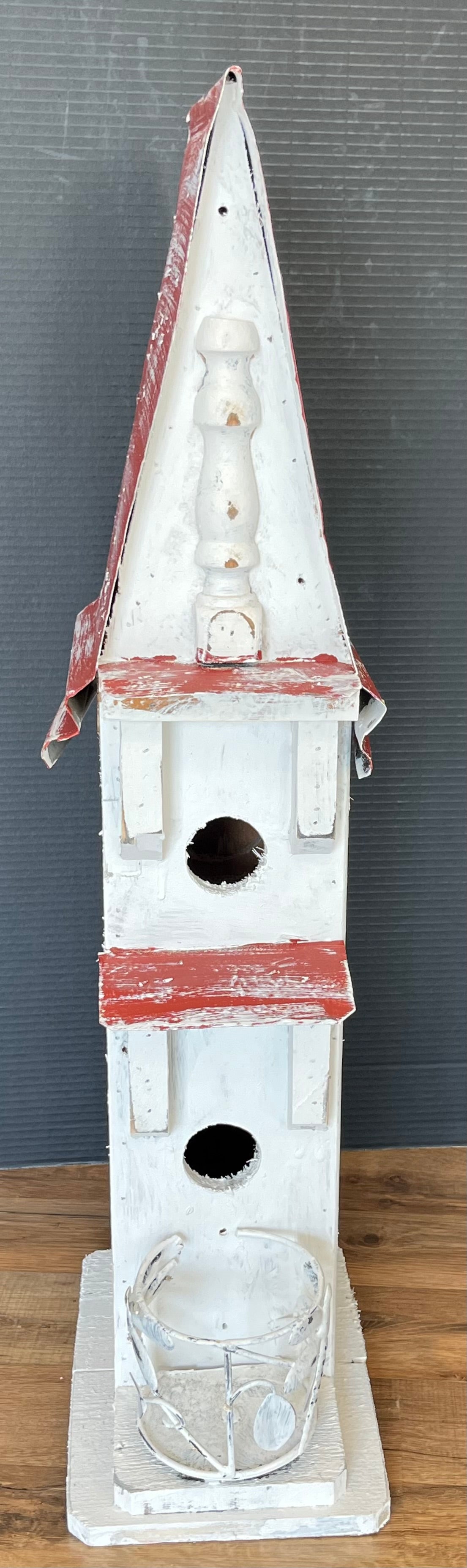 Custom Birdhouse - Red Style 1