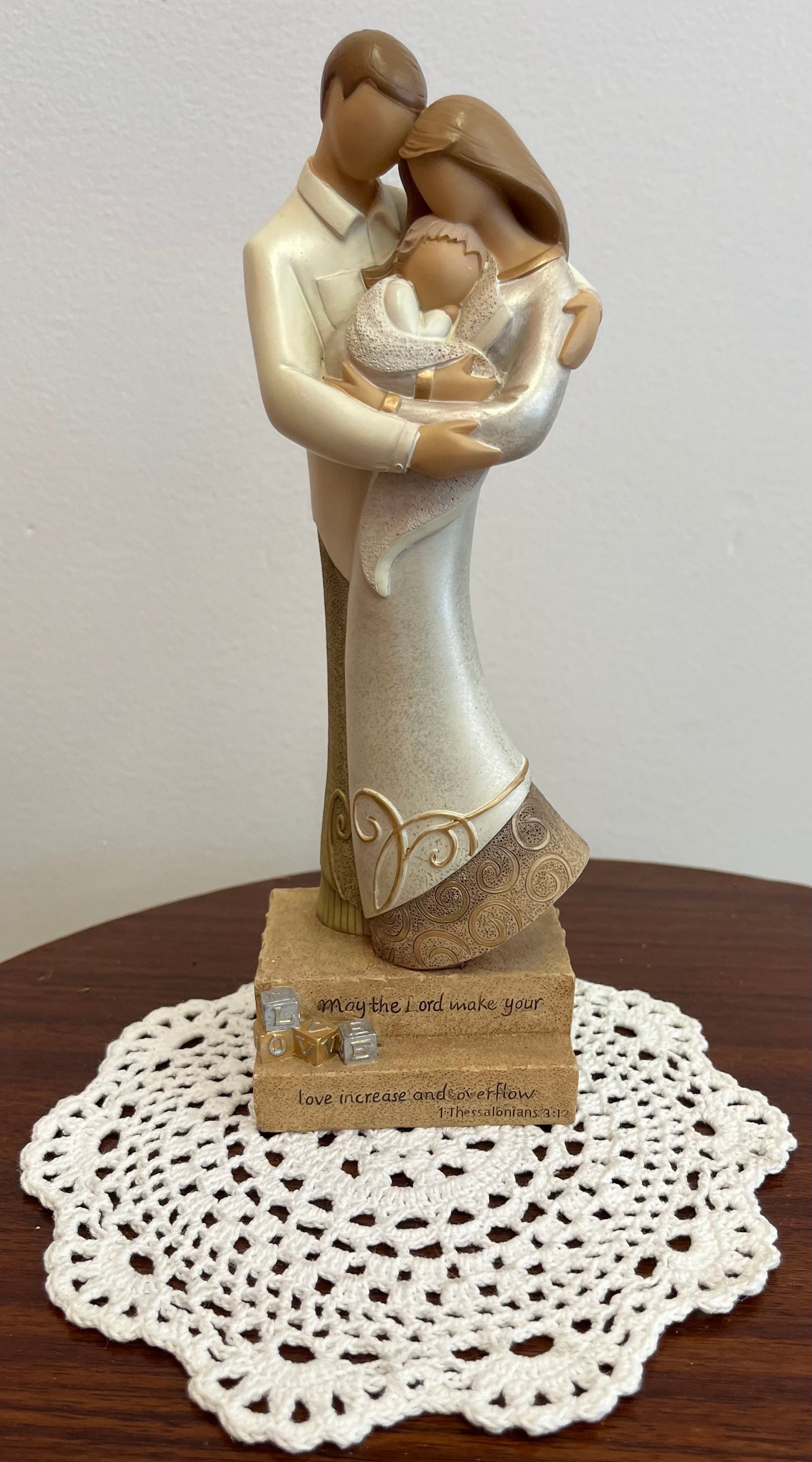 Figurine - New Family – White Lilies N Paradise, Kokomo IN