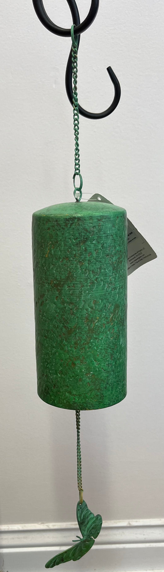 Green Butterfly Wind Chime