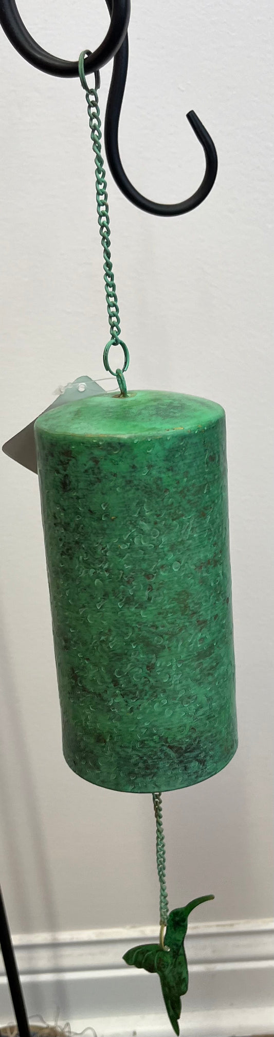 Green Hummingbird Wind Chime