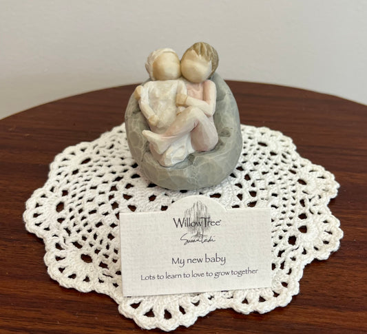 WillowTree Figurine - “My new baby”