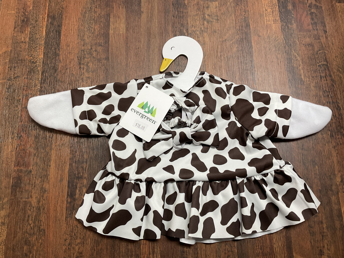 Cow Print Goose Gown – White Lilies N Paradise, Kokomo IN
