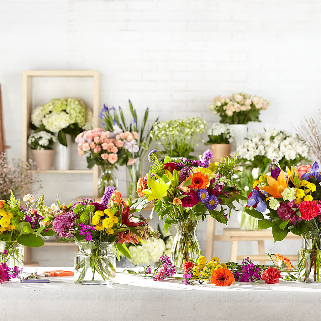Bold & Bright – A Florist Original – White Lilies N Paradise, Kokomo IN