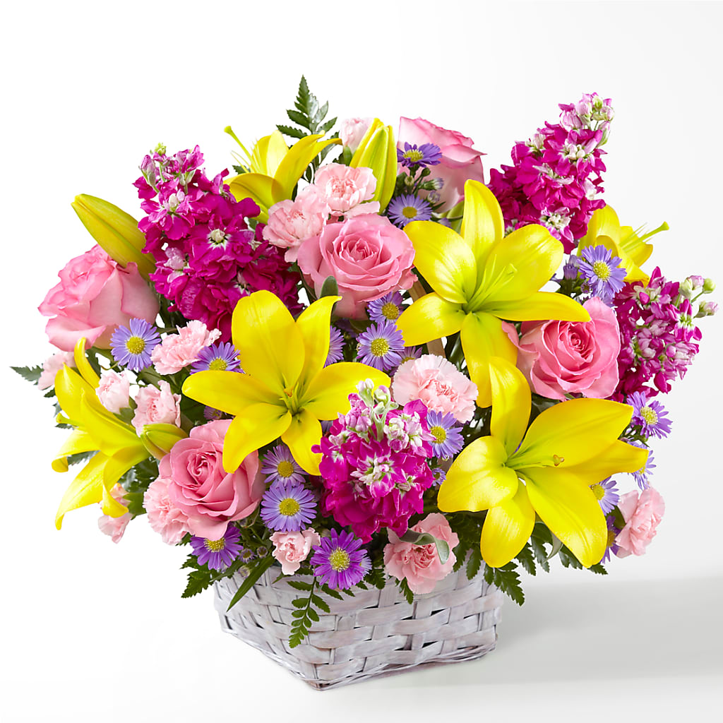 Bright Lights Bouquet – White Lilies N Paradise, Kokomo IN