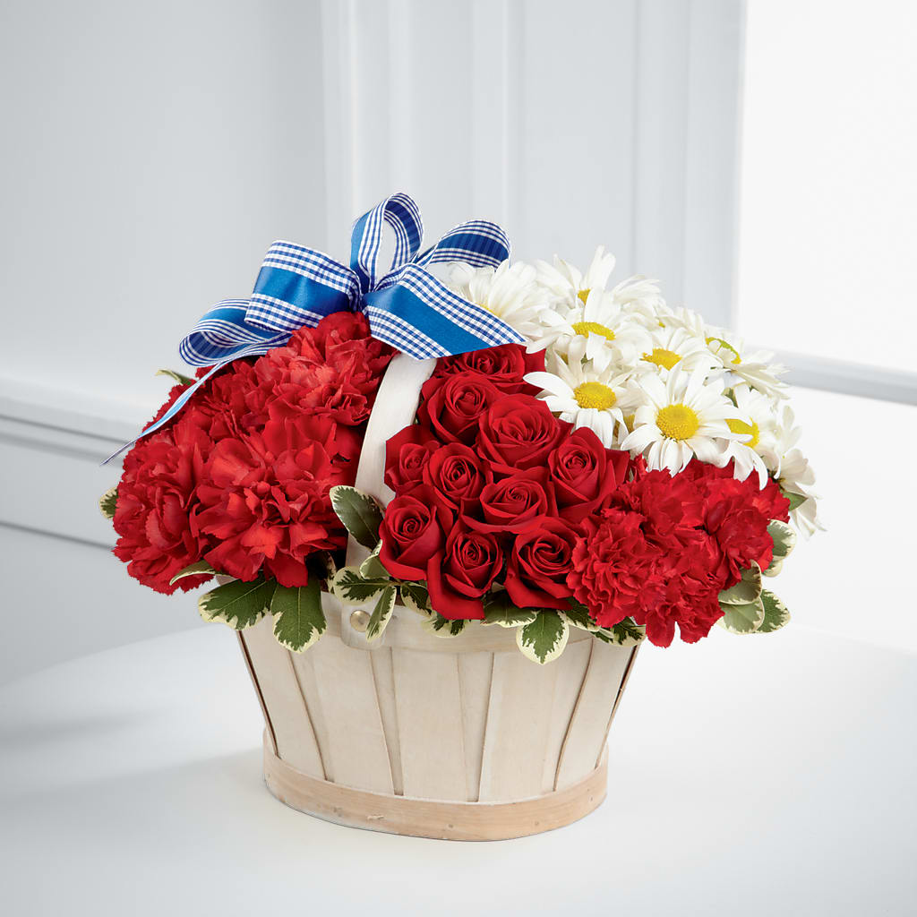 Justice Basket – White Lilies N Paradise, Kokomo IN