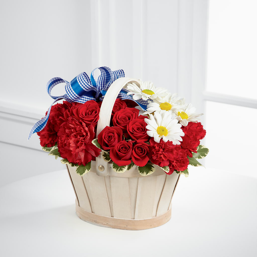 Justice Basket – White Lilies N Paradise, Kokomo IN