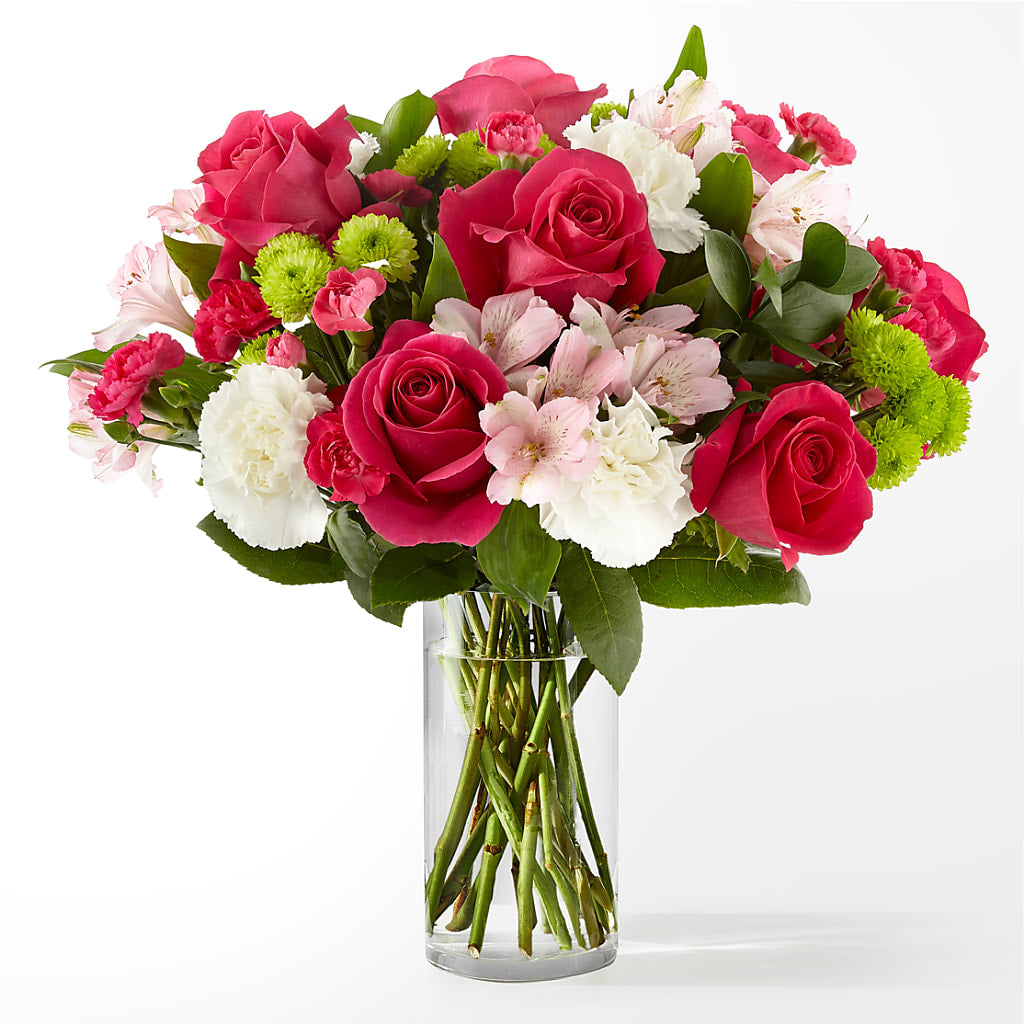 Sweet & Pretty Bouquet – White Lilies N Paradise, Kokomo IN