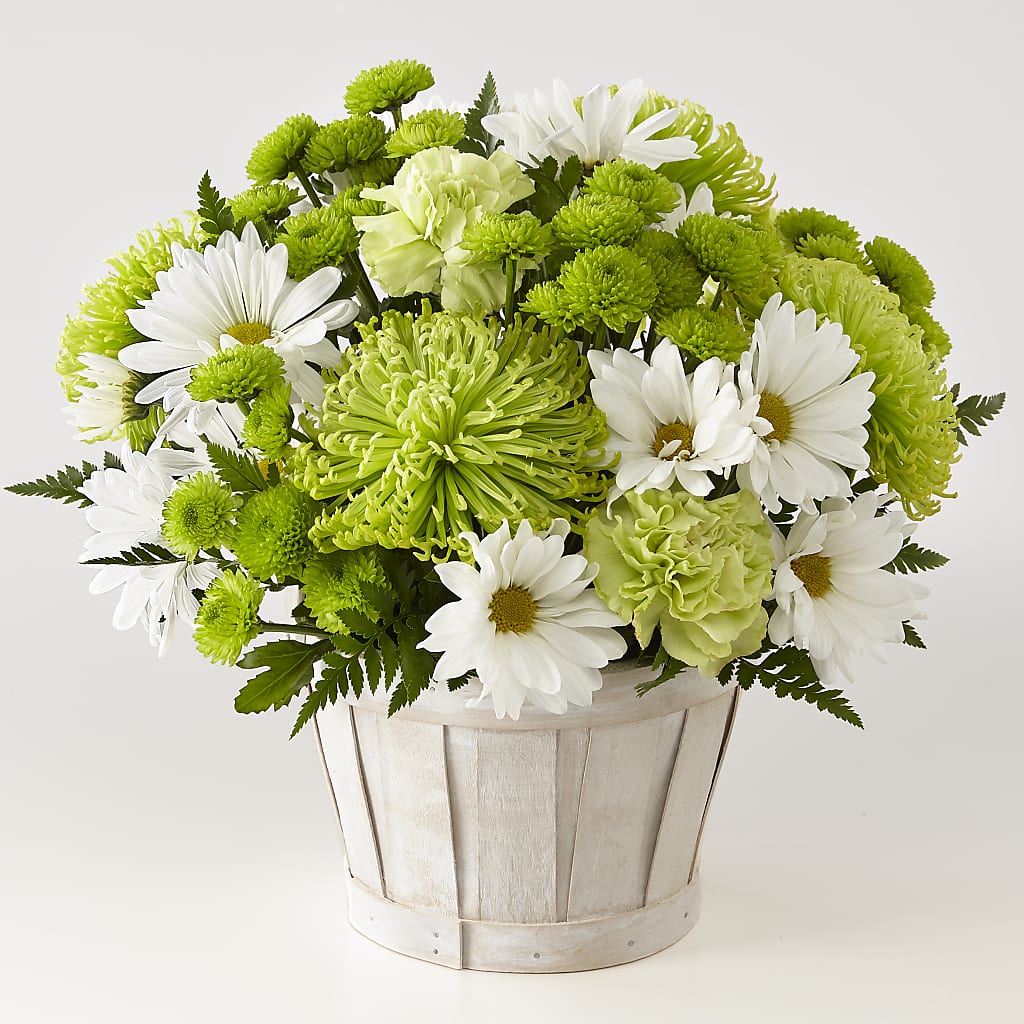 Lucky Charm Basket (Standard) – White Lilies N Paradise, Kokomo IN