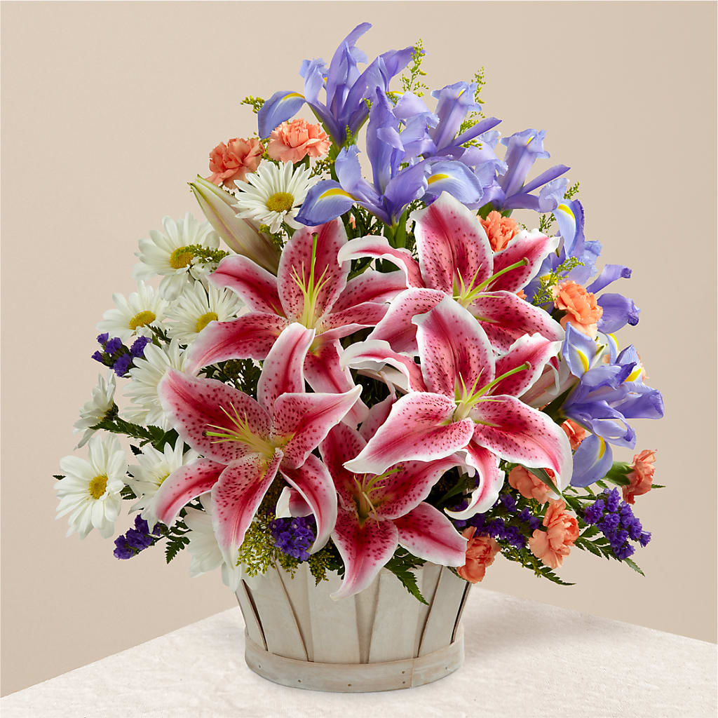 The Wondrous Nature Bouquet – White Lilies N Paradise, Kokomo IN