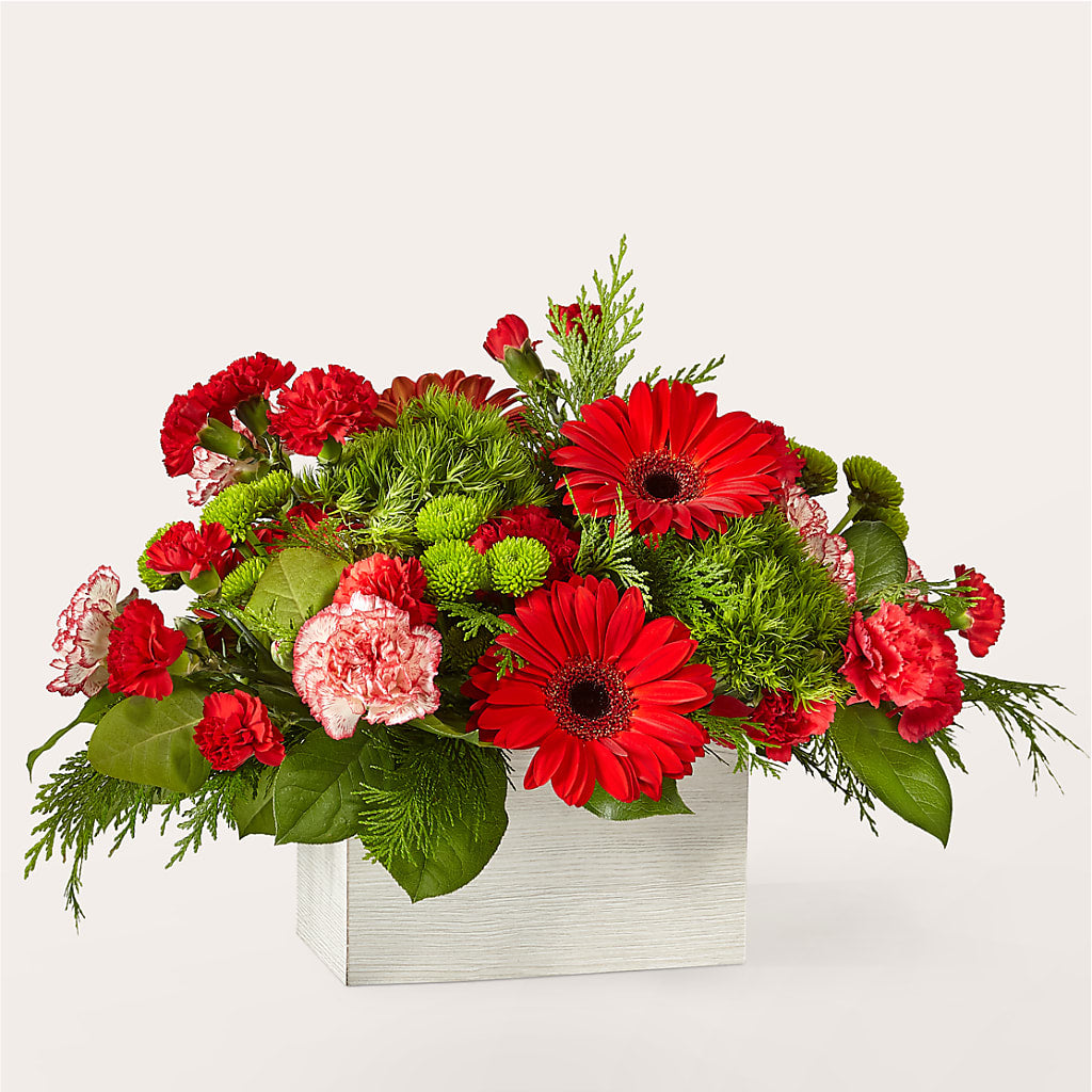 The Rudolph Bouquet – White Lilies N Paradise, Kokomo IN