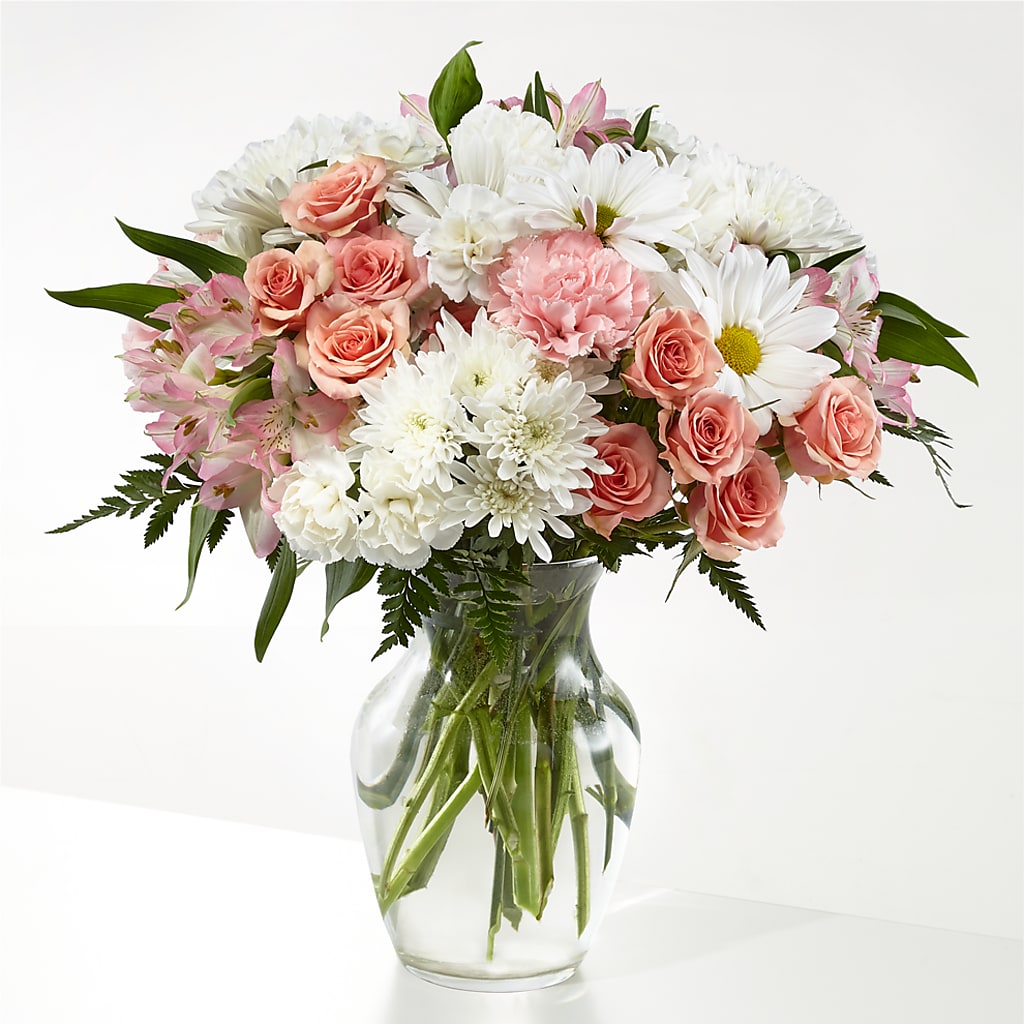 Blush Crush Bouquet – White Lilies N Paradise, Kokomo IN