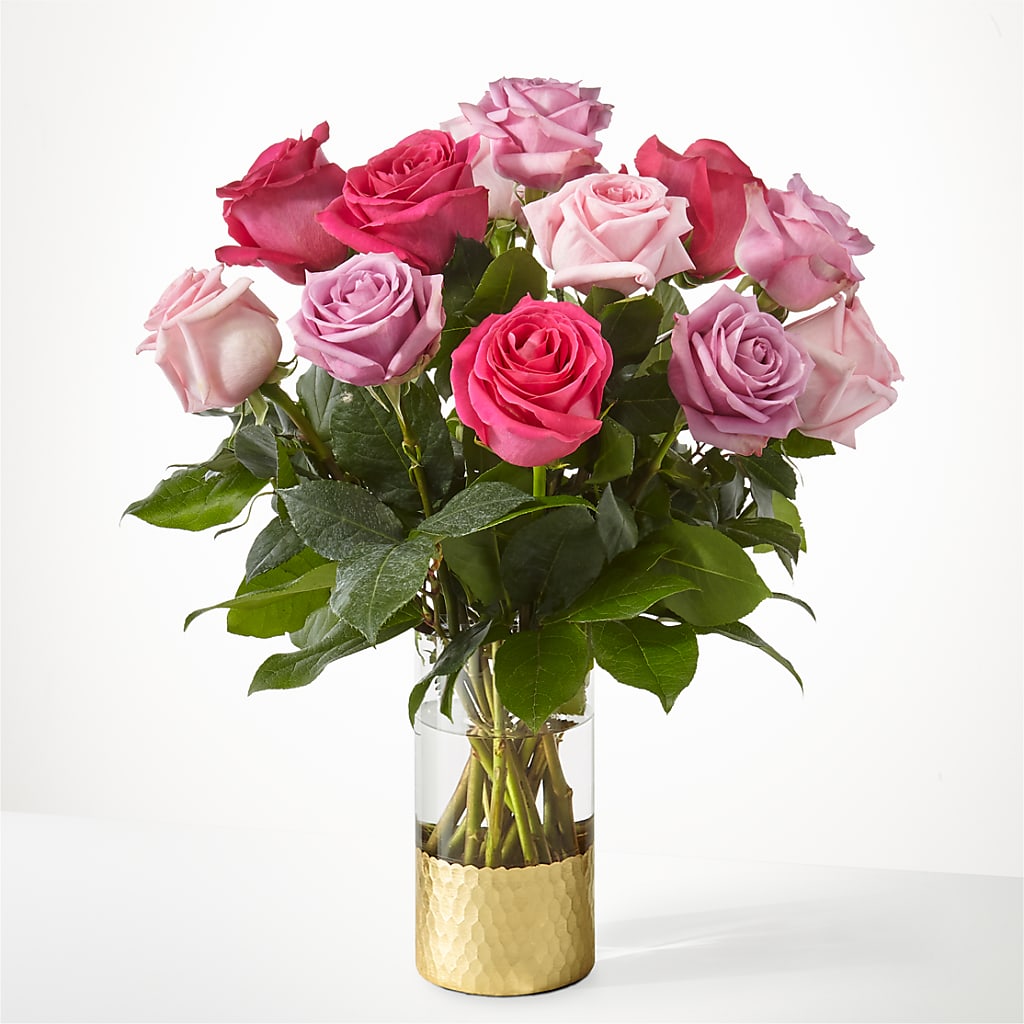 Pure Beauty Mixed Roses – White Lilies N Paradise, Kokomo IN