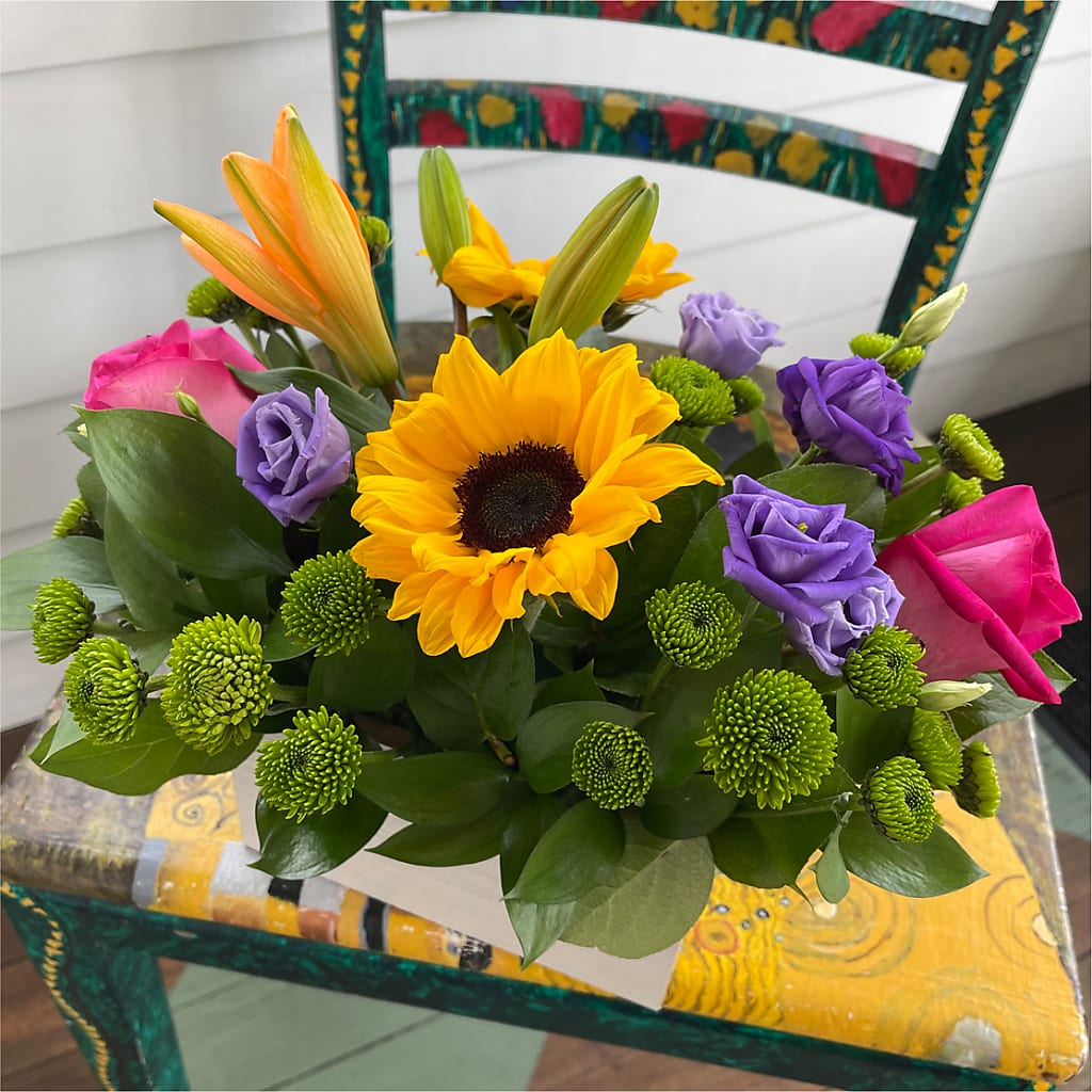 Best Day Box Bouquet – White Lilies N Paradise, Kokomo IN