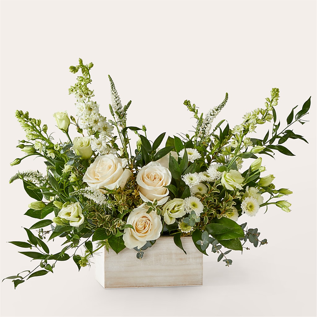 Cashmere Bouquet – White Lilies N Paradise, Kokomo IN