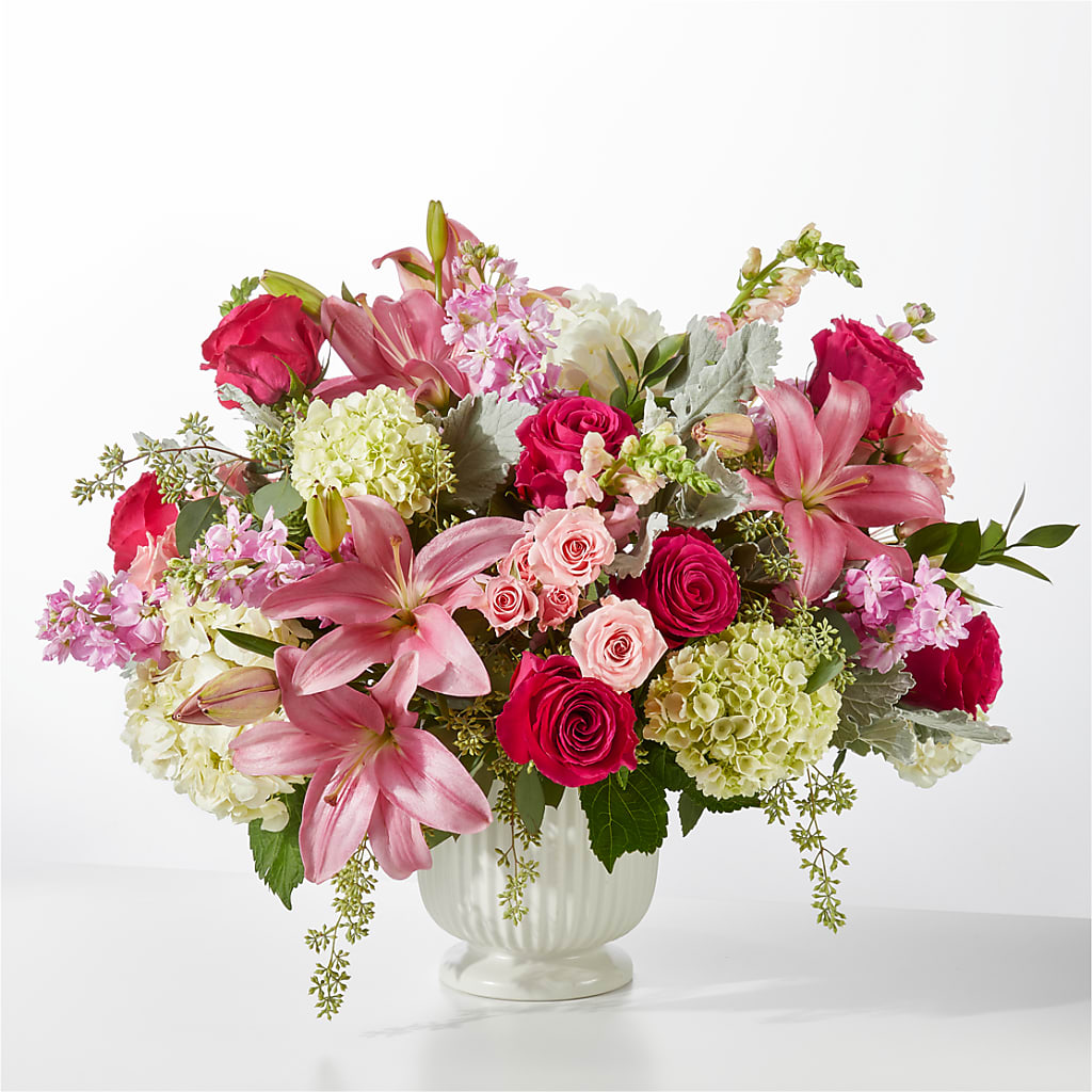 Antique Shopping Bouquet – White Lilies N Paradise, Kokomo IN