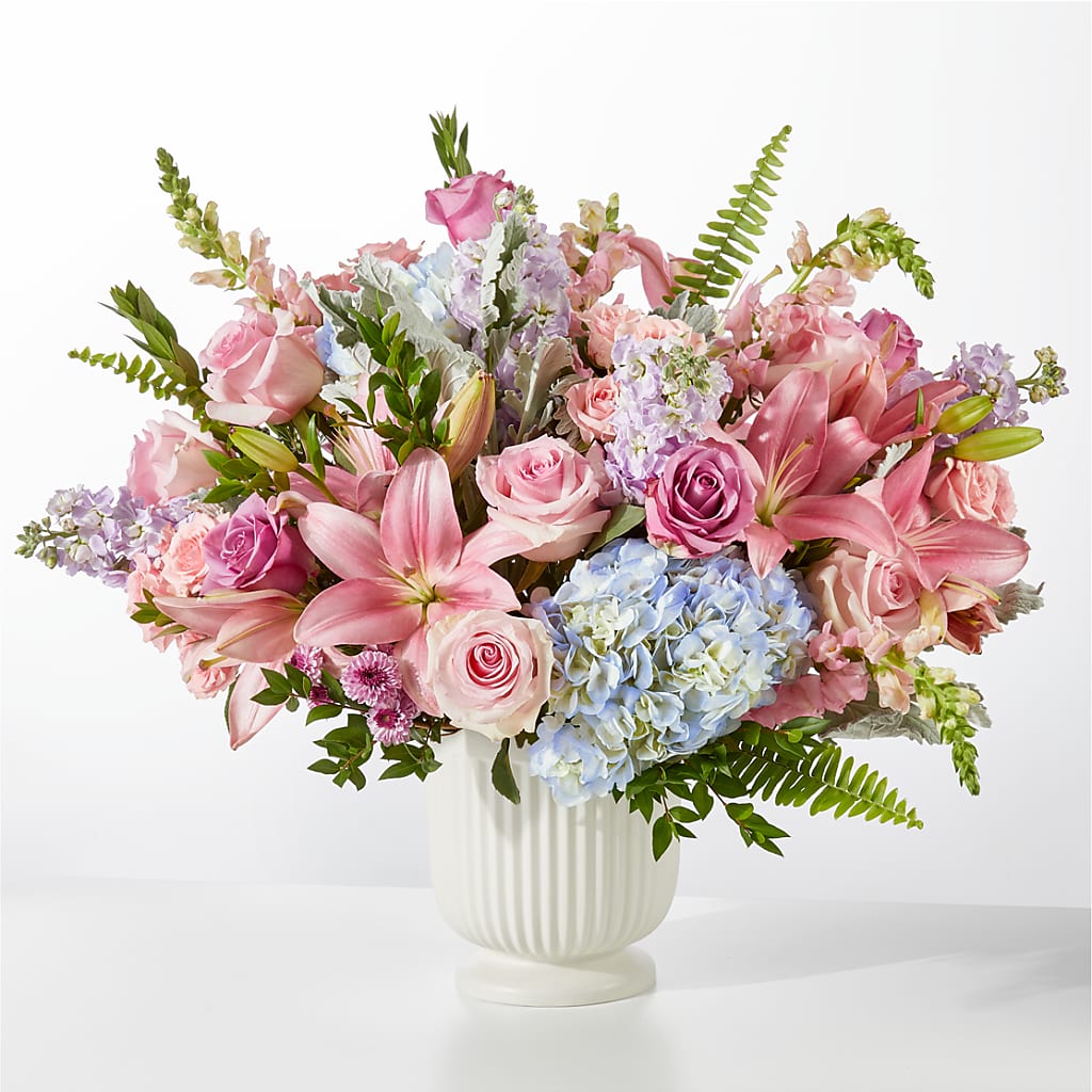 Wonderland Bouquet – White Lilies N Paradise, Kokomo IN