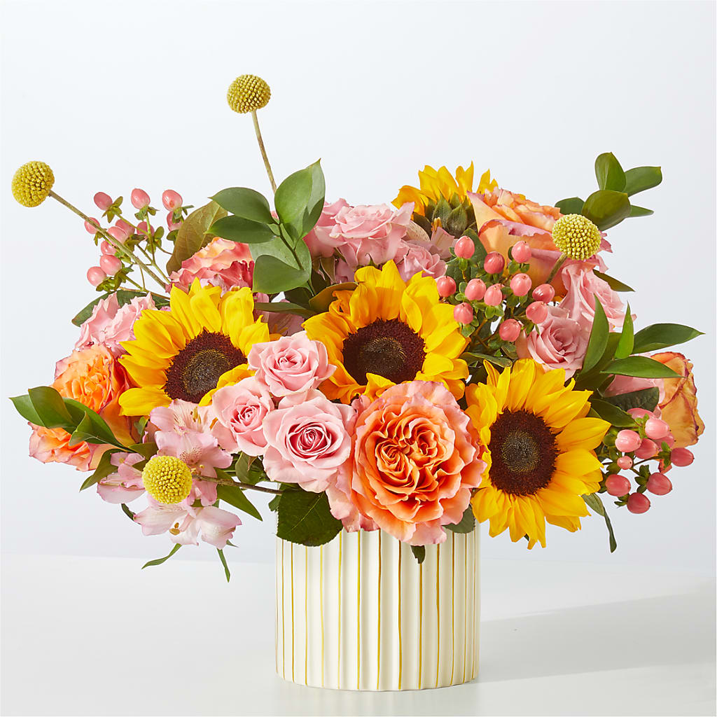 Sun's Out Bouquet – White Lilies N Paradise, Kokomo IN