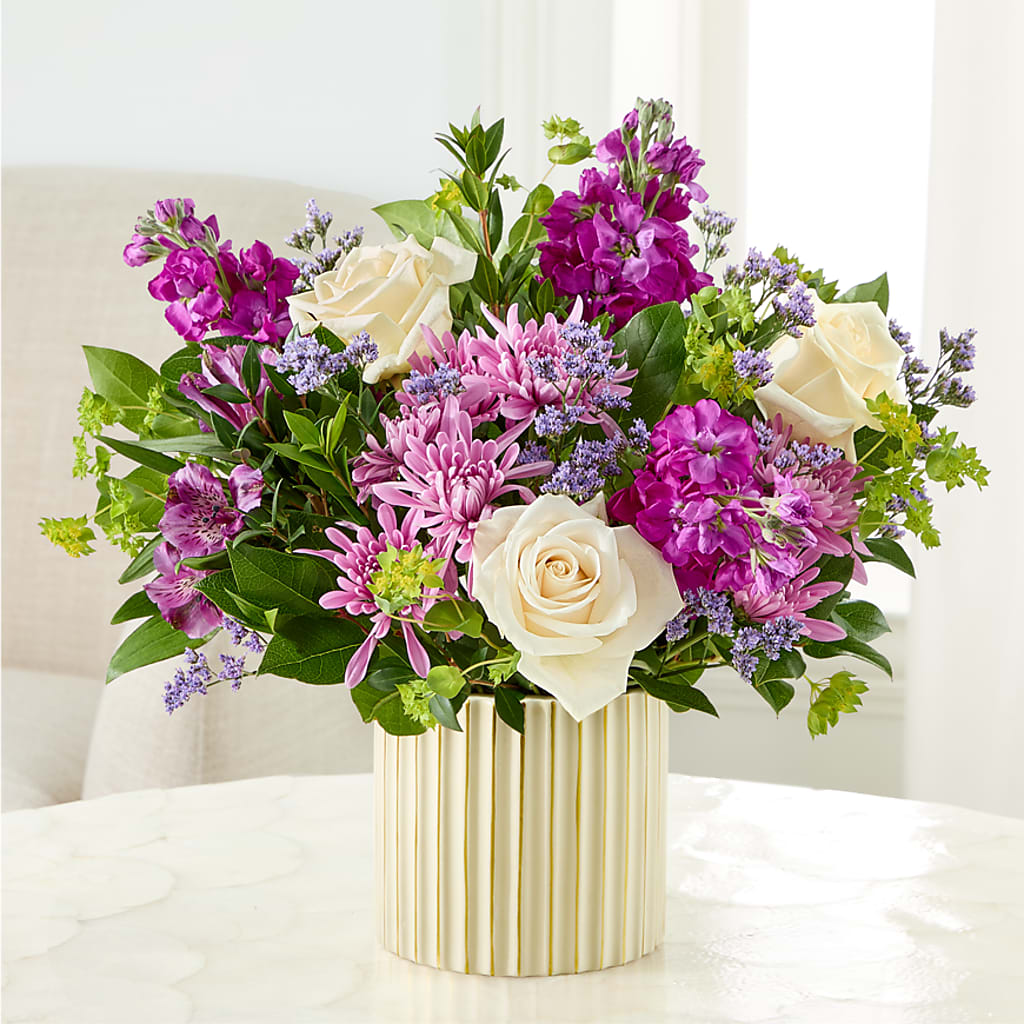 The Boutique Bouquet – White Lilies N Paradise, Kokomo IN