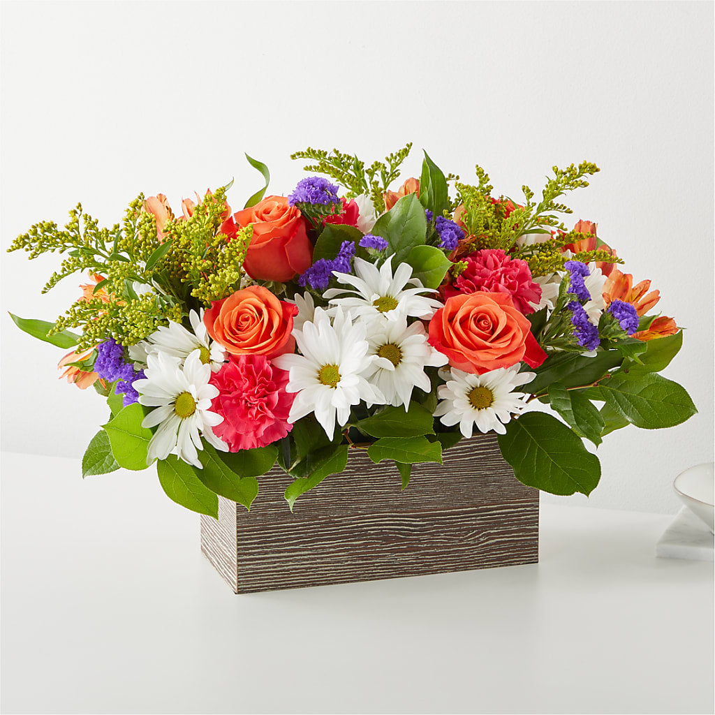 Oopsie Daisy Box Bouquet – White Lilies N Paradise, Kokomo IN