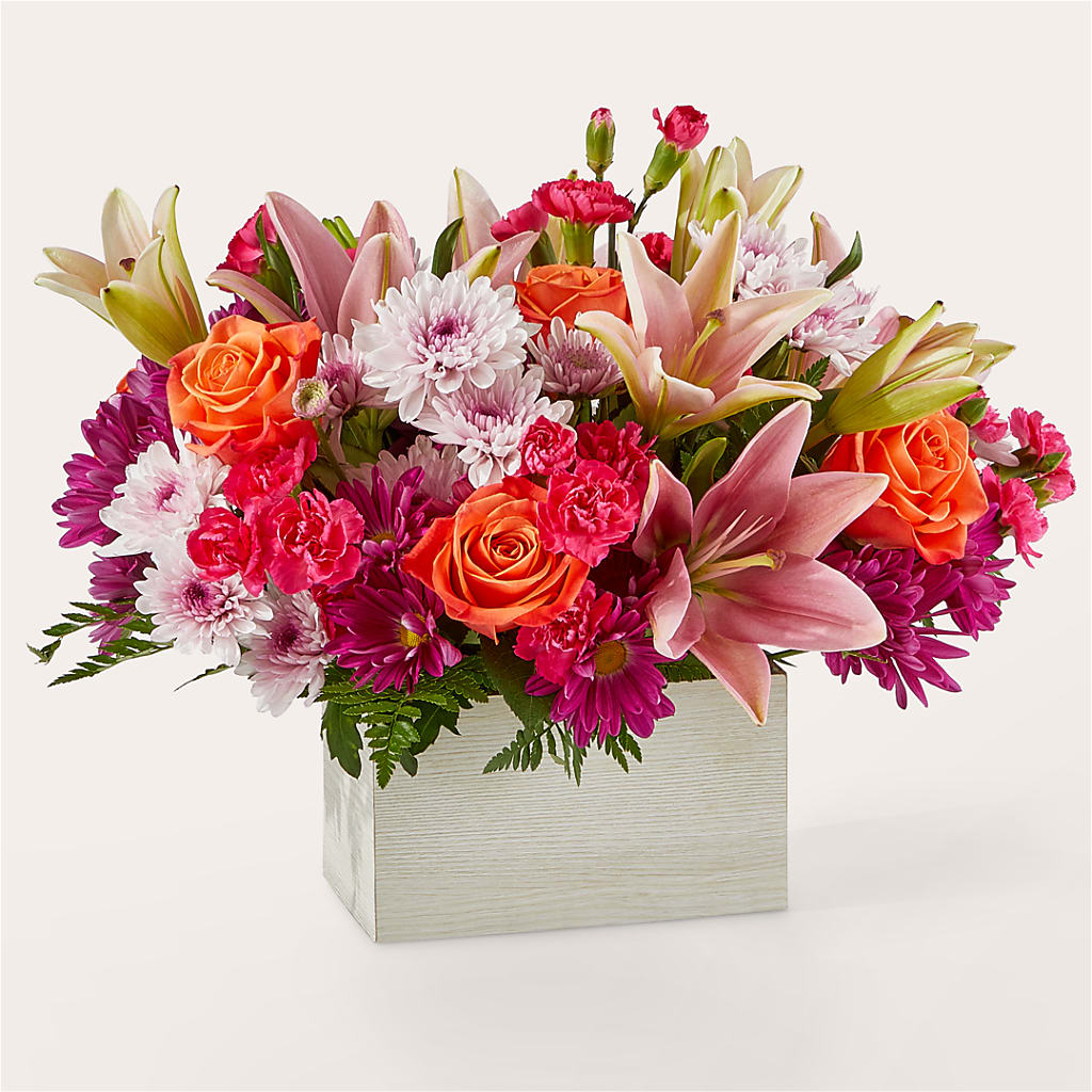 Light of My Life Box Bouquet – White Lilies N Paradise, Kokomo IN