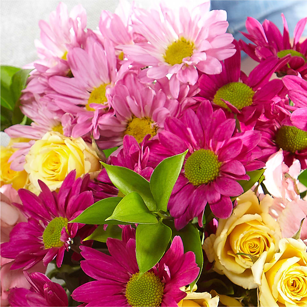 Florist Original Mixed Bouquet – White Lilies N Paradise, Kokomo IN