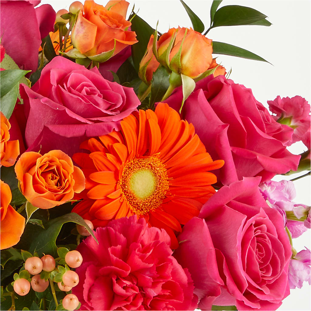 Florist Designed Mixed Bouquet – White Lilies N Paradise, Kokomo IN