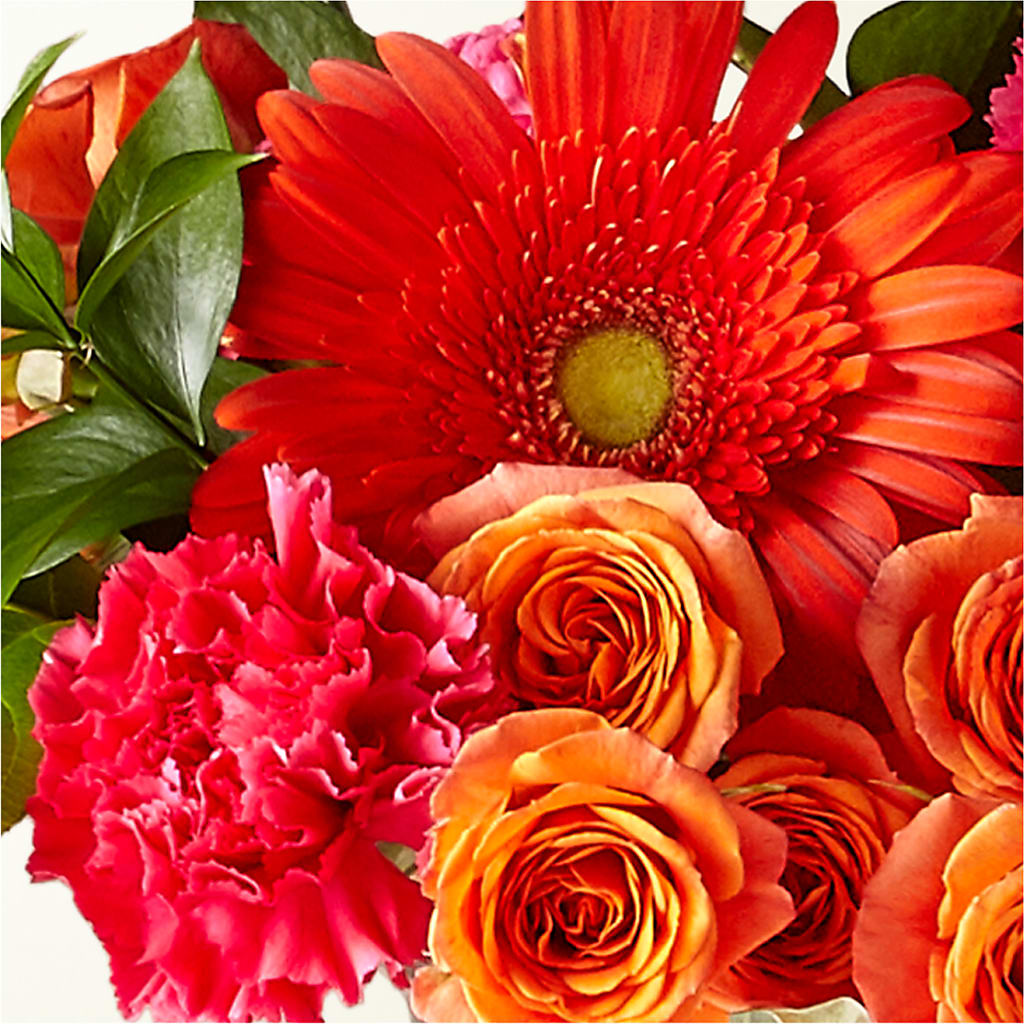 Florist Designed Mixed Bouquet – White Lilies N Paradise, Kokomo IN