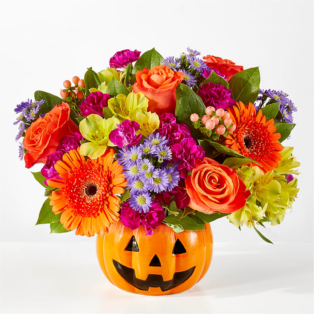 Tricks & Treats Pumpkin – White Lilies N Paradise, Kokomo IN