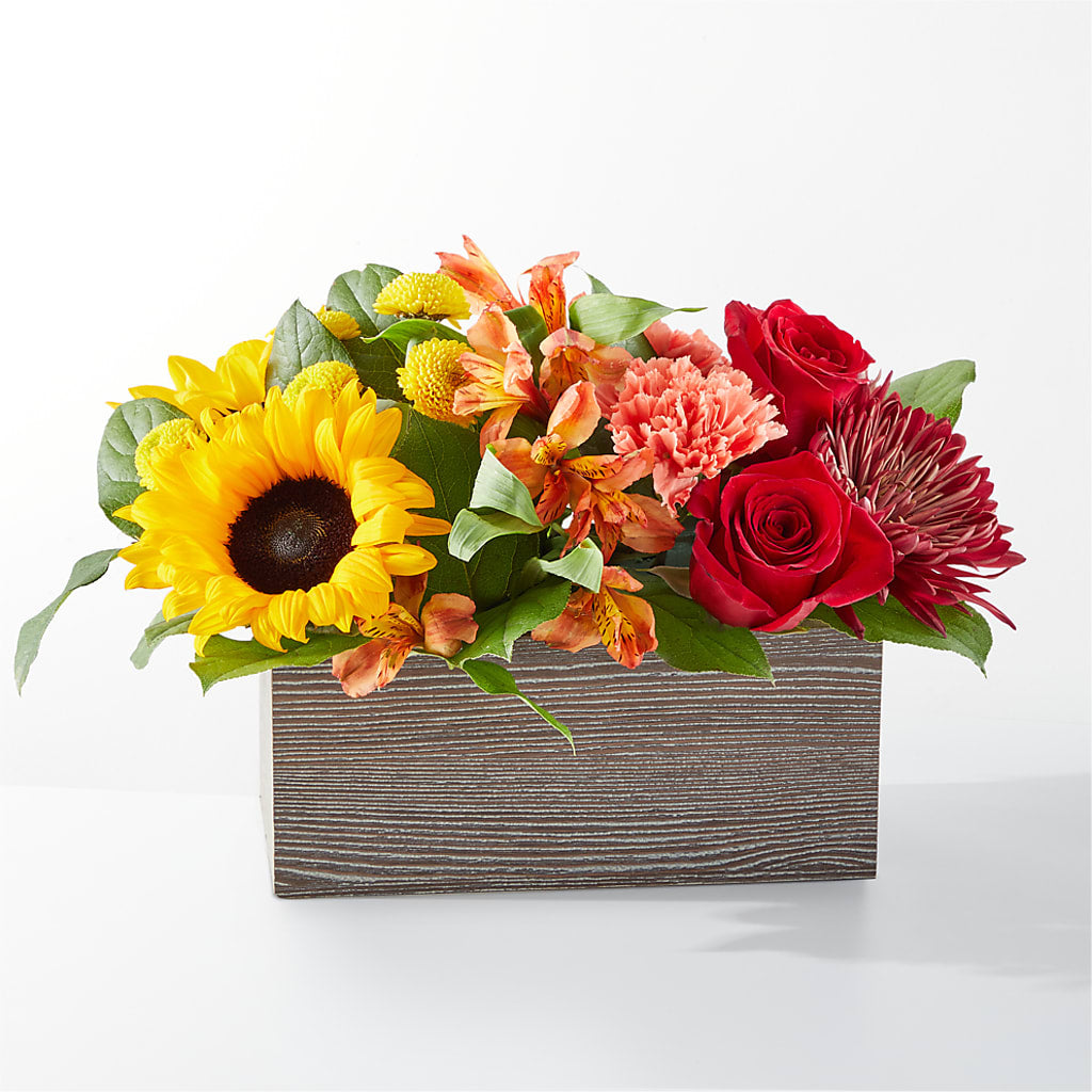 Autumn Orchard Bouquet – White Lilies N Paradise, Kokomo IN
