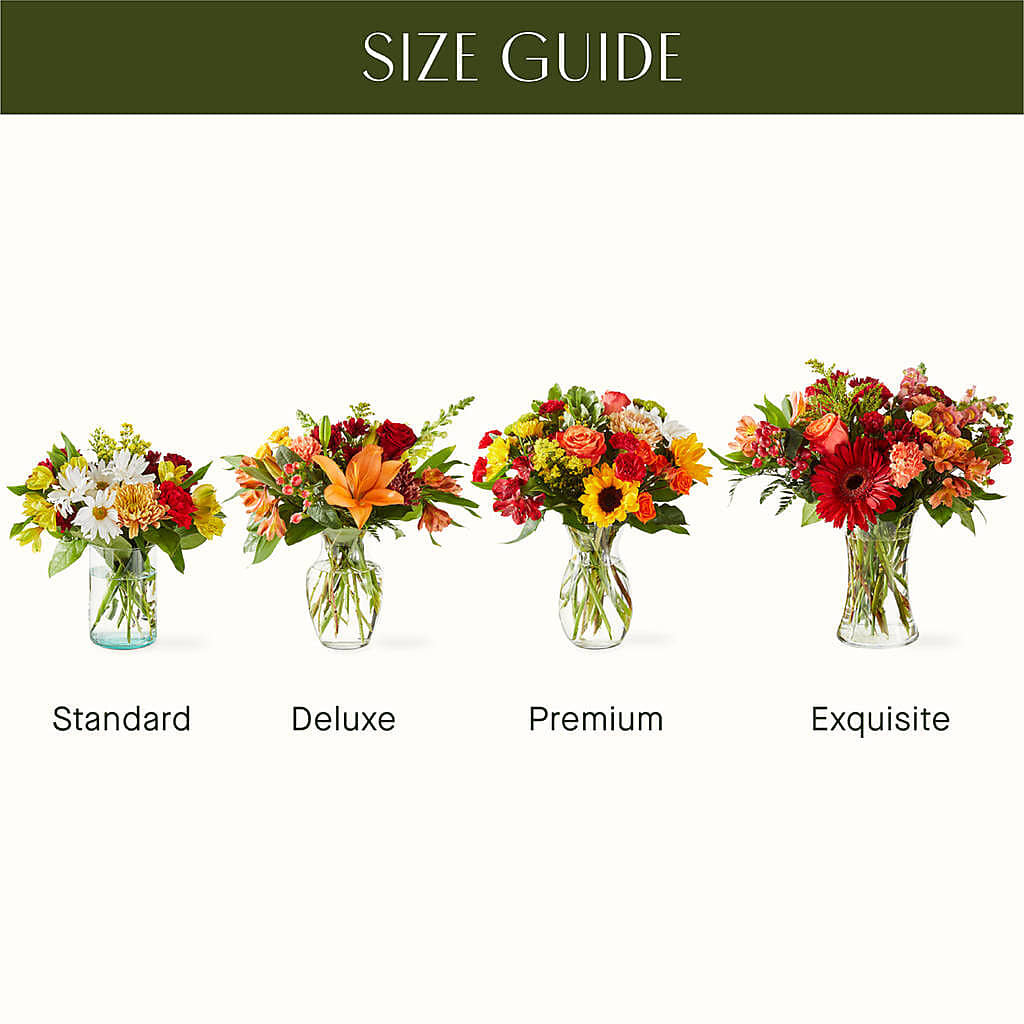 Fall Delight – A Florist Original – White Lilies N Paradise, Kokomo IN