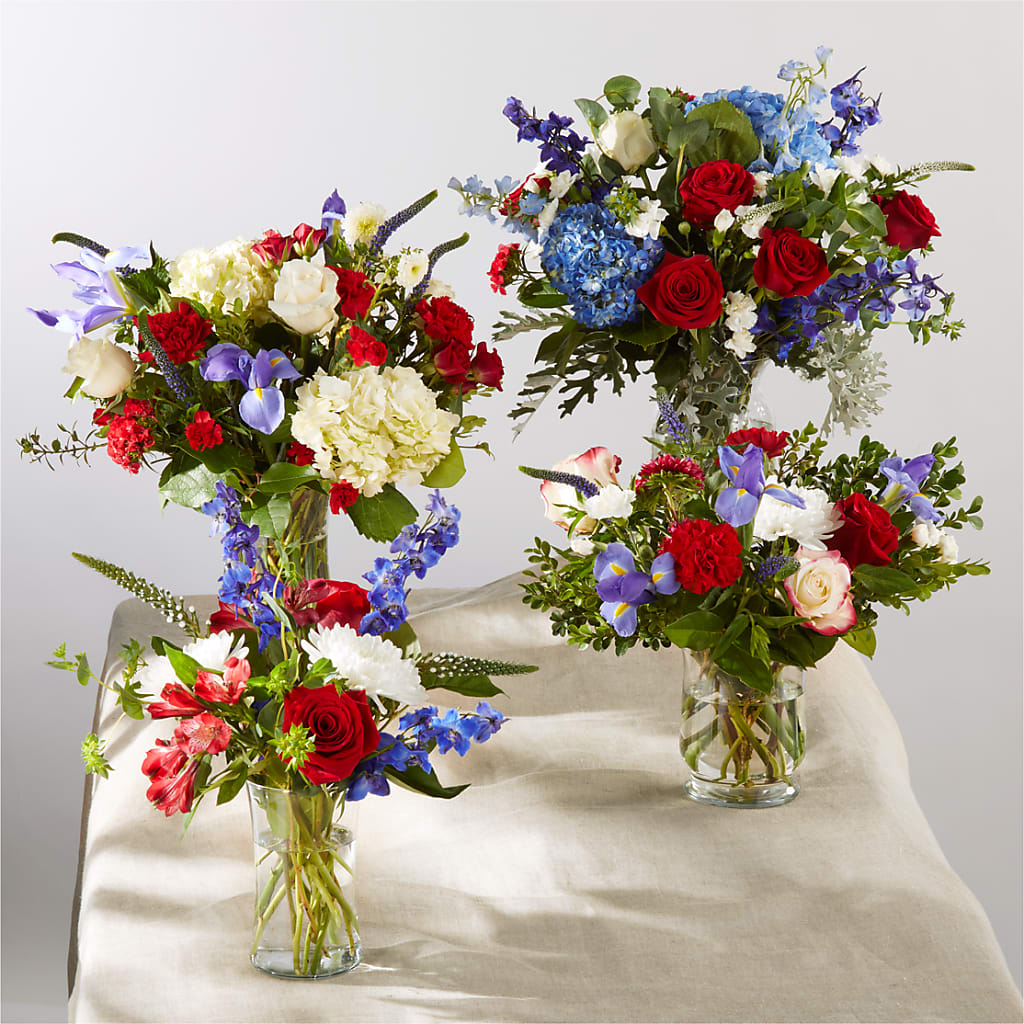 Star Spangled - A Florist Original – White Lilies N Paradise, Kokomo IN