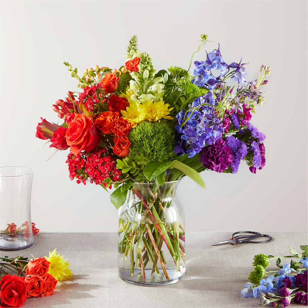 Summer Spectra - A Florist Original – White Lilies N Paradise, Kokomo IN