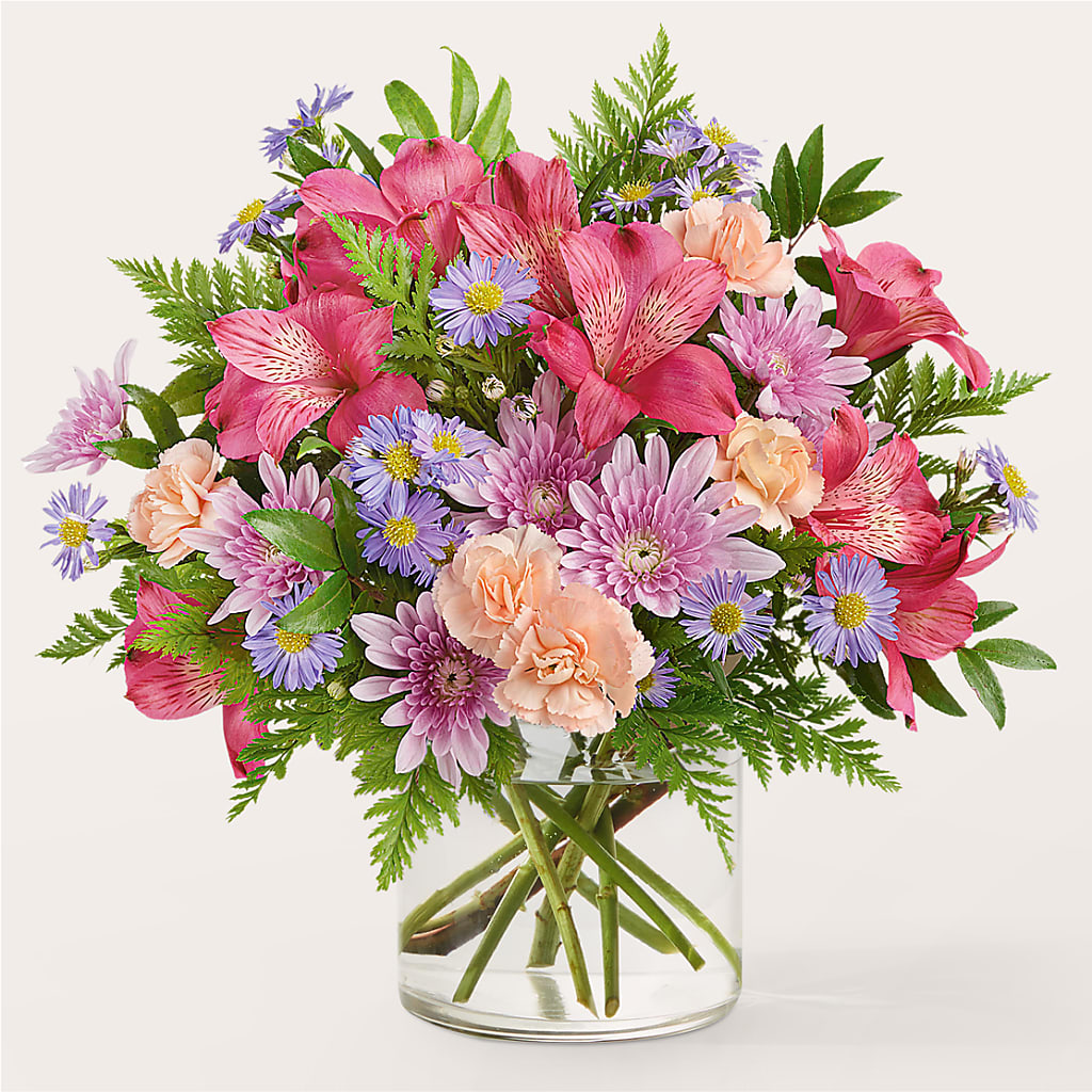 Sunset Serenade Bouquet – White Lilies N Paradise, Kokomo IN