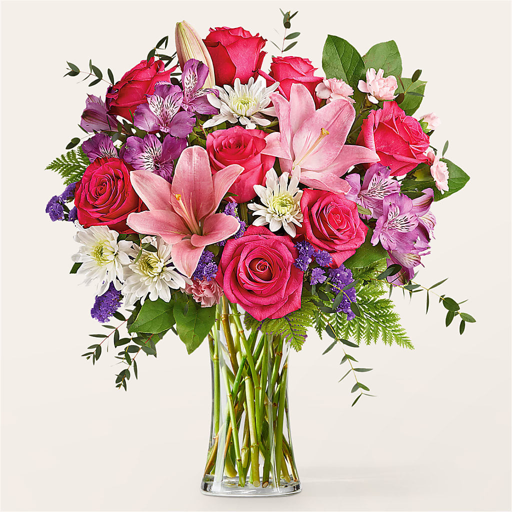 Lace & Pearls Bouquet – White Lilies N Paradise, Kokomo IN