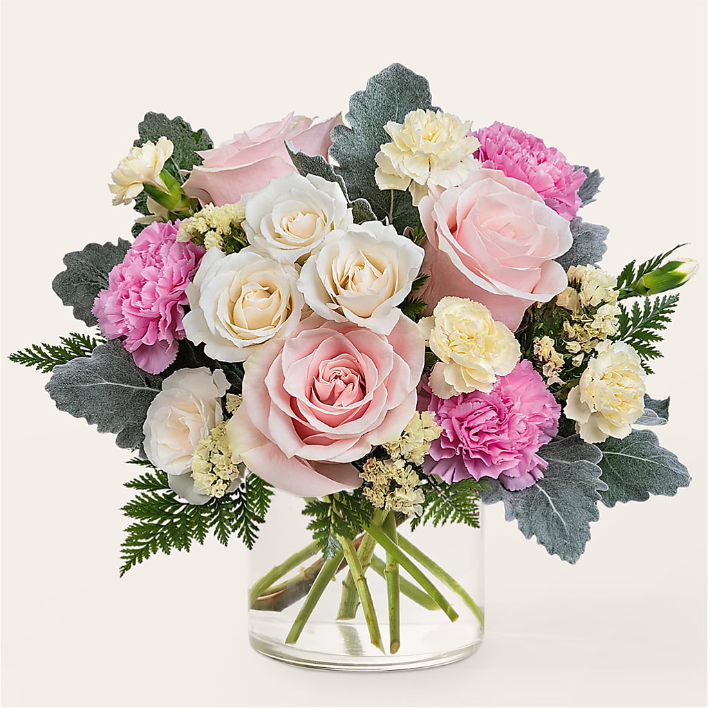 Blissful Moments Bouquet – White Lilies N Paradise, Kokomo IN