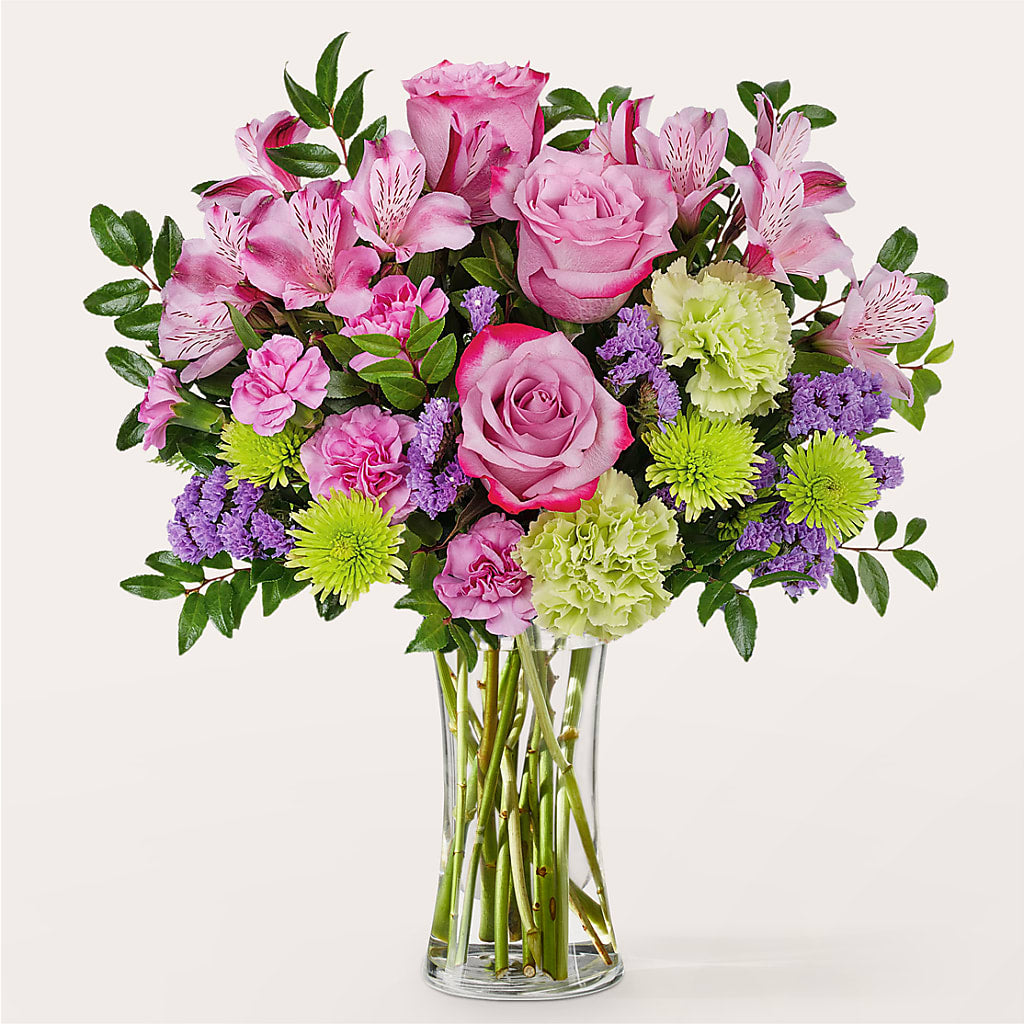 Morning Dew Bouquet – White Lilies N Paradise, Kokomo IN