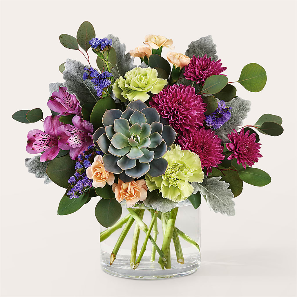 Botanical Dream Bouquet – White Lilies N Paradise, Kokomo IN