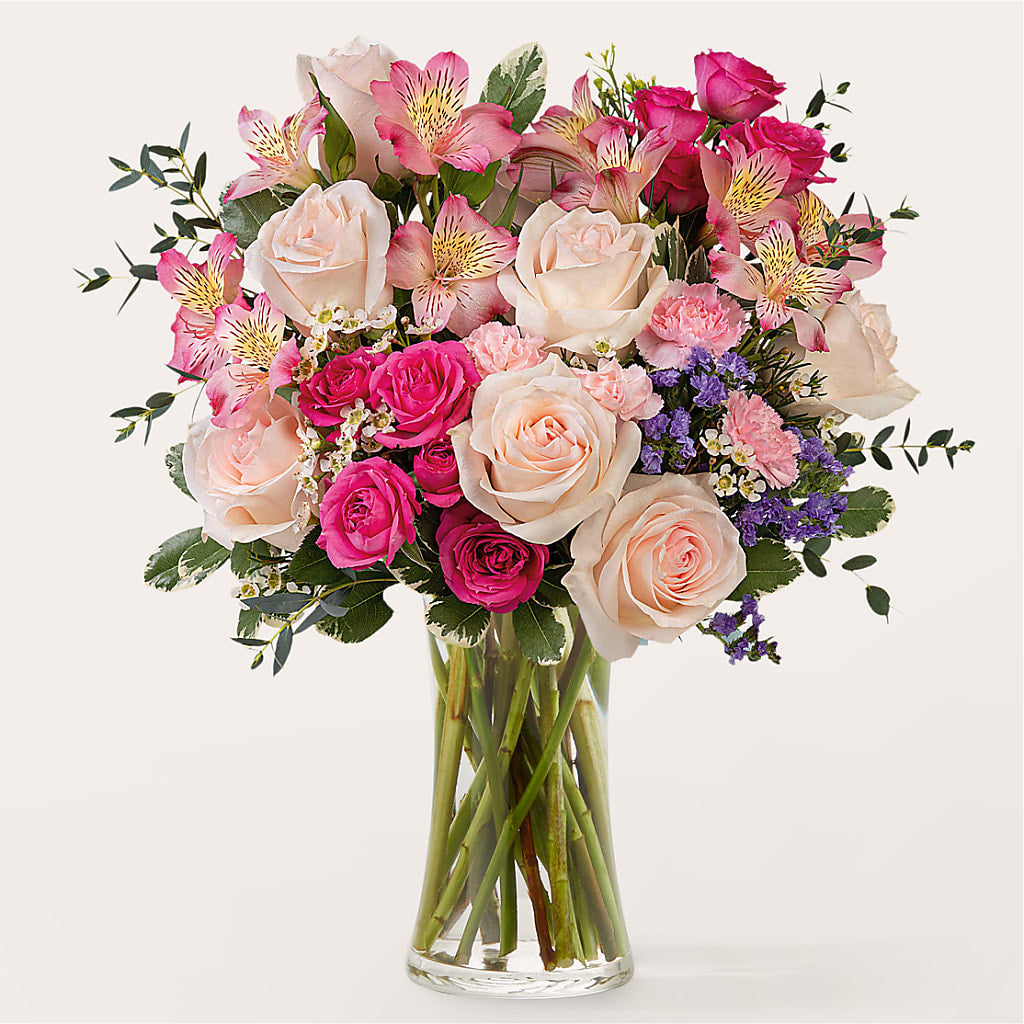 A La Mode Bouquet – White Lilies N Paradise, Kokomo IN