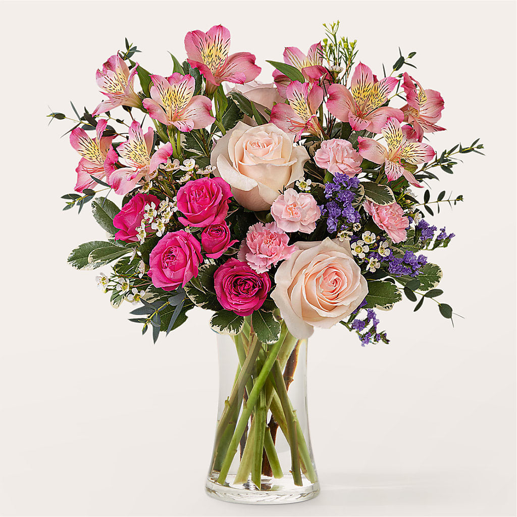 A La Mode Bouquet – White Lilies N Paradise, Kokomo IN