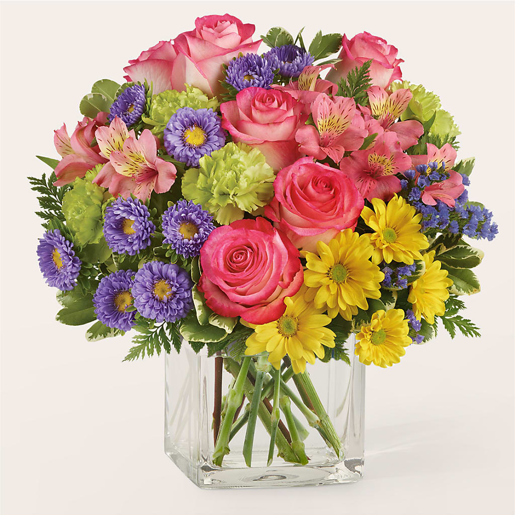 Candy Jar Bouquet – White Lilies N Paradise, Kokomo IN