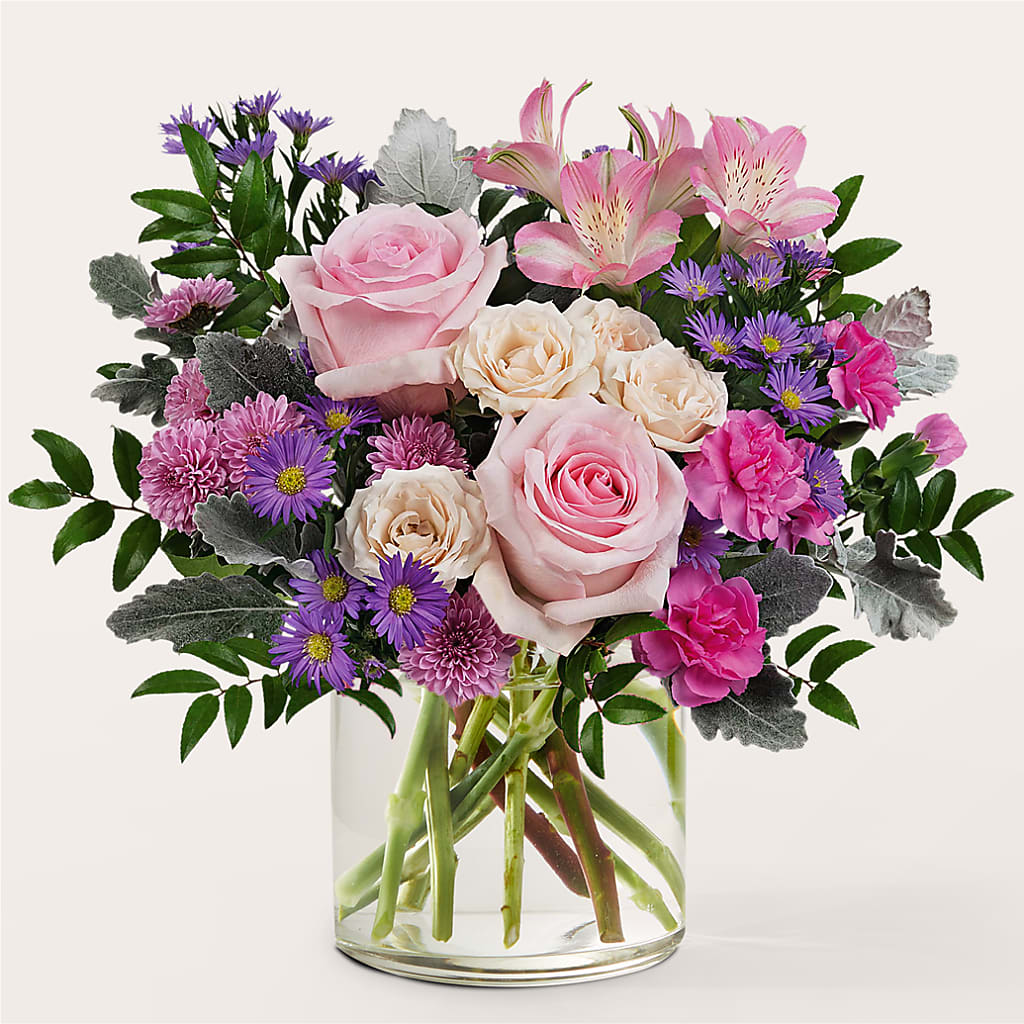 Light as a Feather Bouquet – White Lilies N Paradise, Kokomo IN