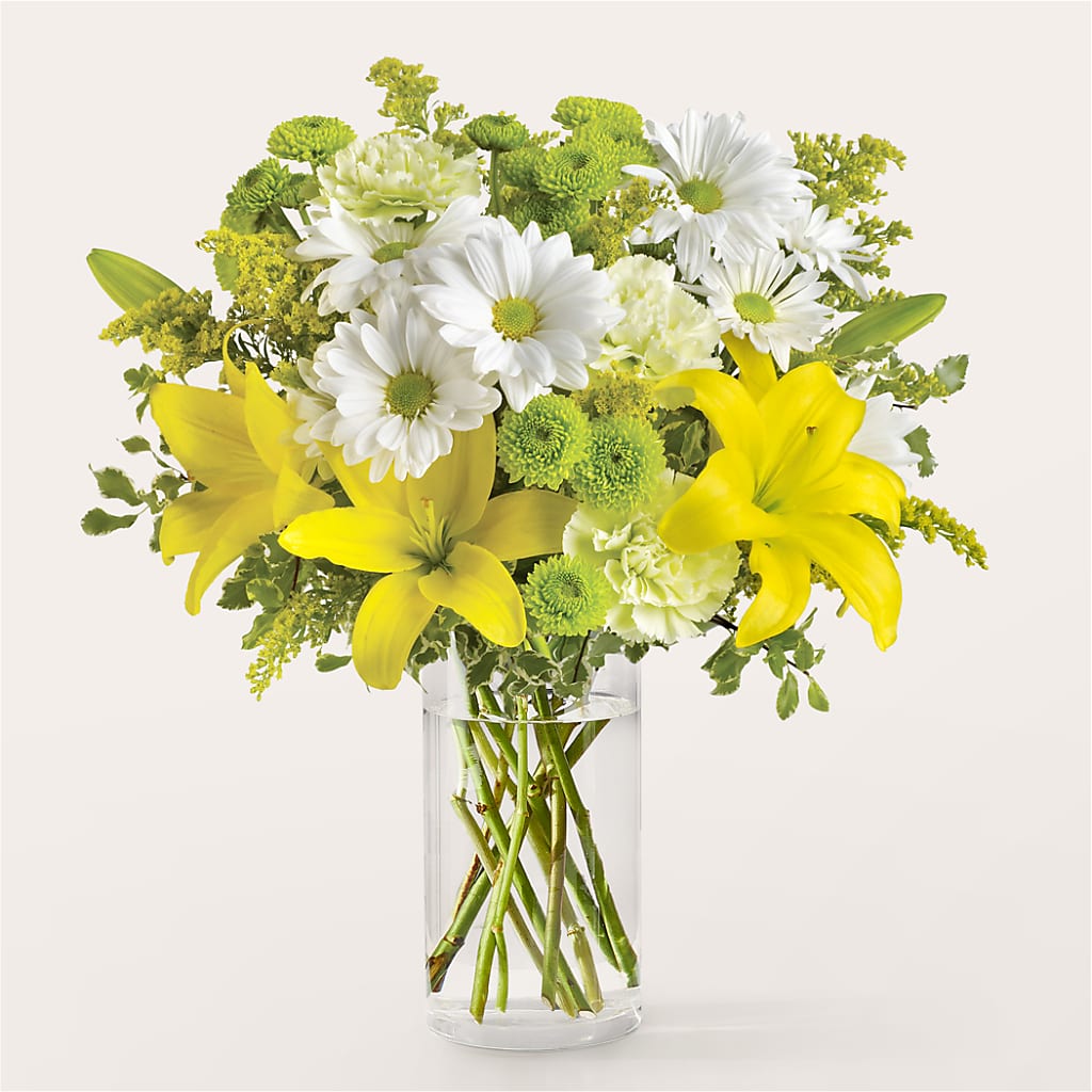 Fresh Start Bouquet – White Lilies N Paradise, Kokomo IN