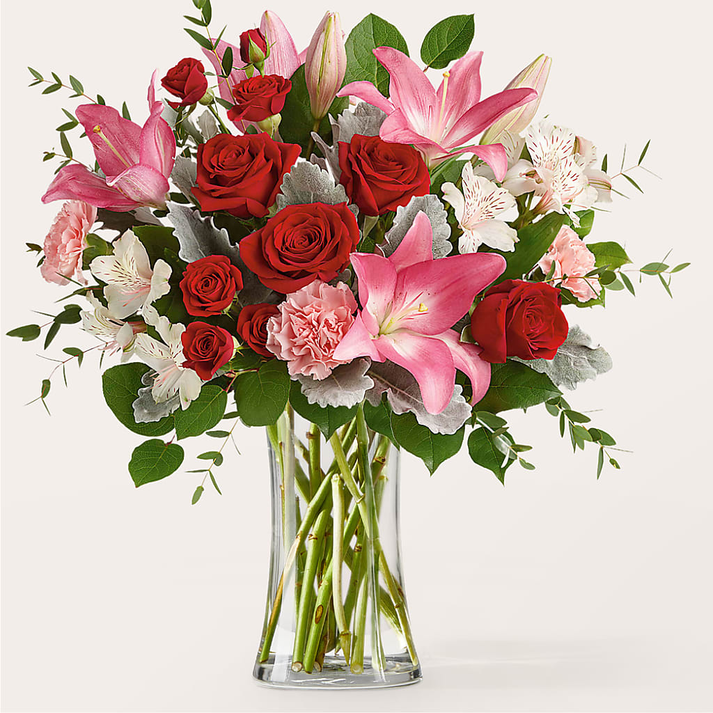 Everything to Me Bouquet – White Lilies N Paradise, Kokomo IN