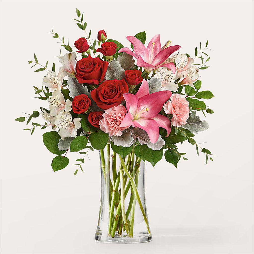 Everything to Me Bouquet – White Lilies N Paradise, Kokomo IN