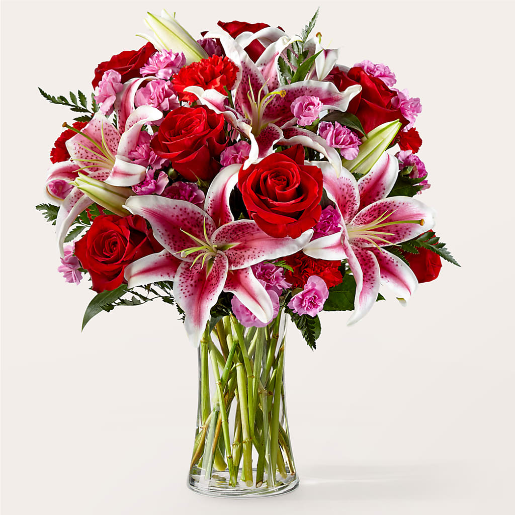 Honeymoon Bouquet – White Lilies N Paradise, Kokomo IN