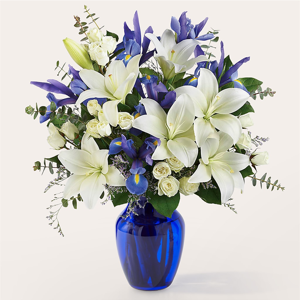 Restorative Pause Bouquet – White Lilies N Paradise, Kokomo IN