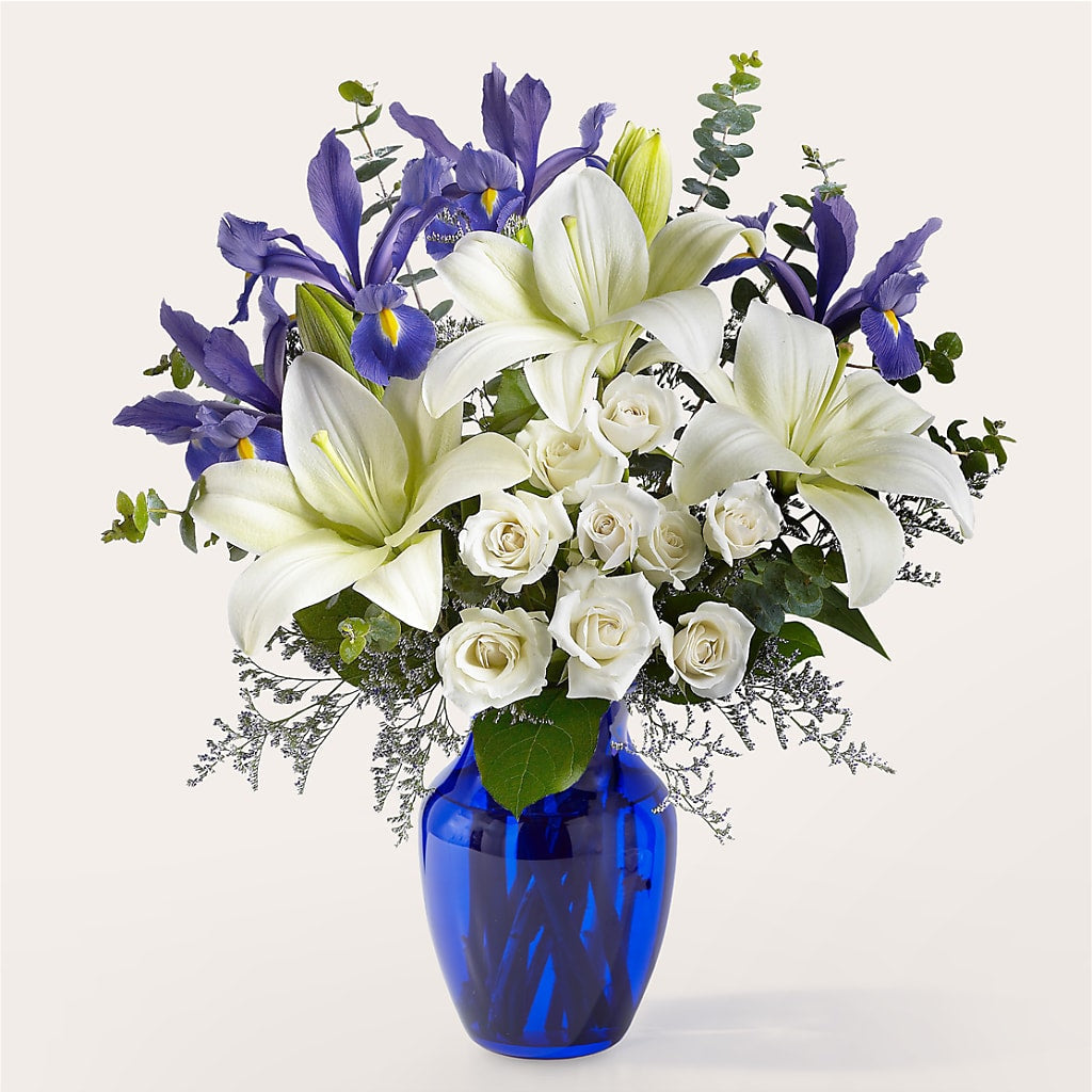 Restorative Pause Bouquet – White Lilies N Paradise, Kokomo IN