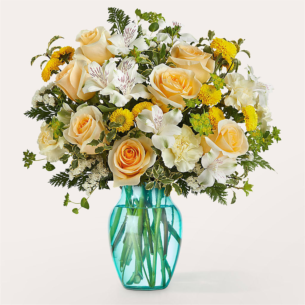 Crisp and Clean Bouquet – White Lilies N Paradise, Kokomo IN