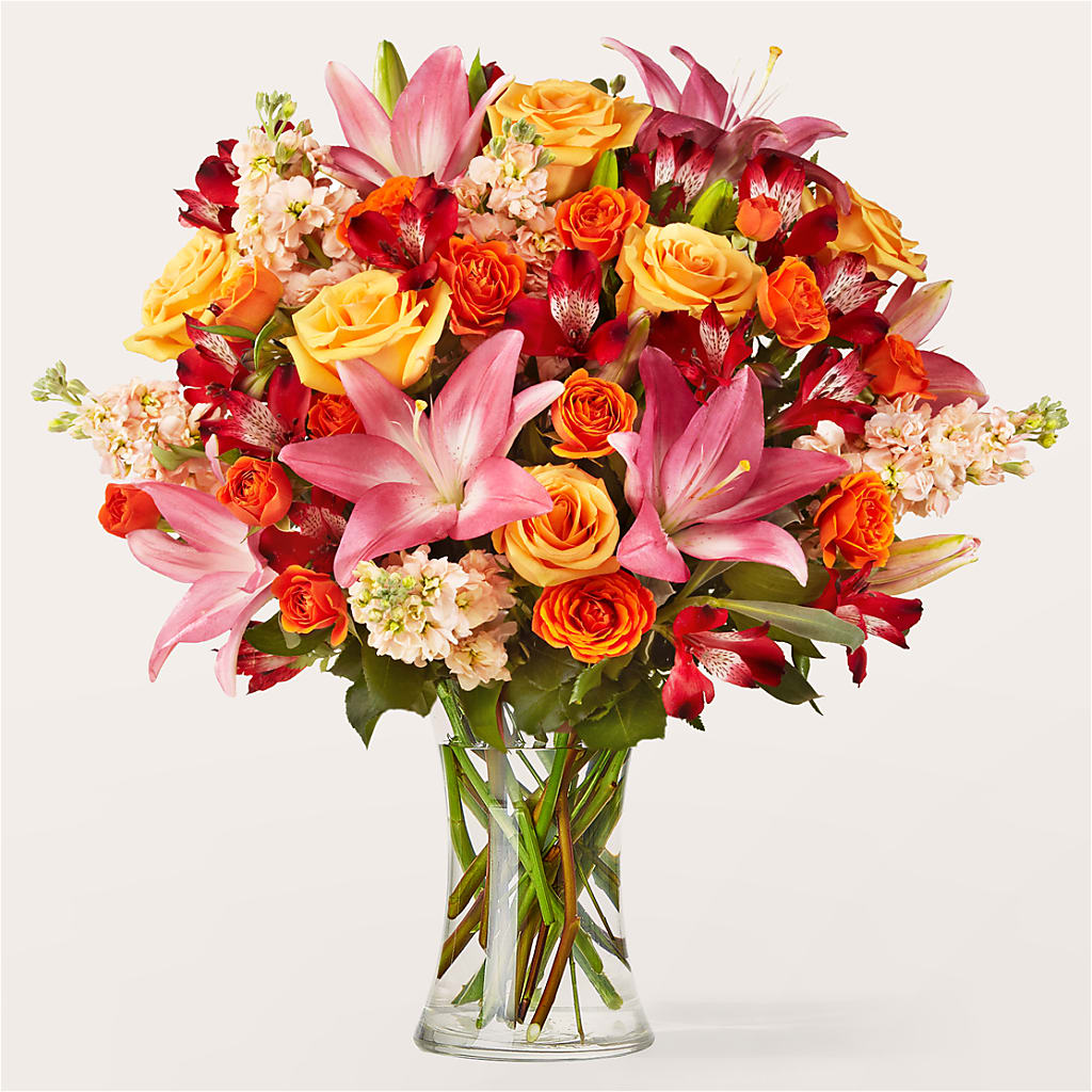 Full Heart Bouquet – White Lilies N Paradise, Kokomo IN