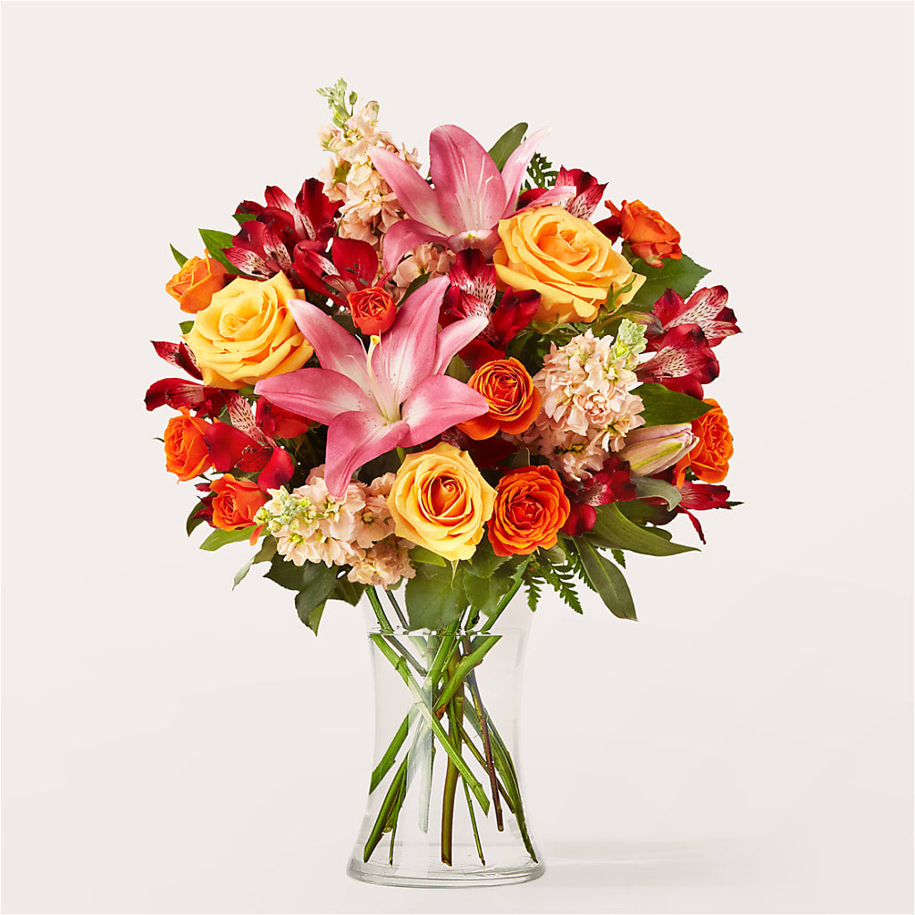 Full Heart Bouquet – White Lilies N Paradise, Kokomo IN